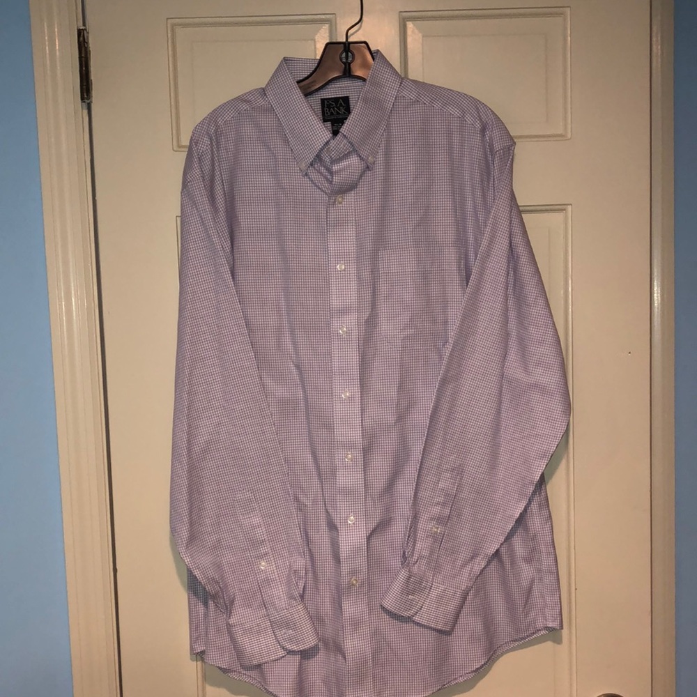 Men’s Joseph A Bank Button-down Shirt 15 1/2 - 35